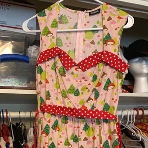 Retrolicious Pink Mushroom Dress